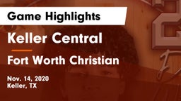 Keller Central  vs Fort Worth Christian  Game Highlights - Nov. 14, 2020