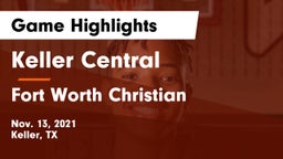 Keller Central  vs Fort Worth Christian  Game Highlights - Nov. 13, 2021