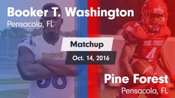 Matchup: Washington High vs. Pine Forest  2016