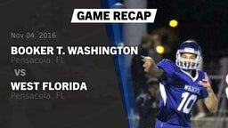 Recap: Booker T. Washington  vs. West Florida  2016