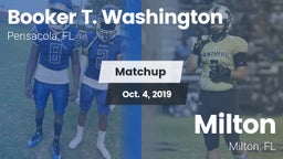 Matchup: Washington High vs. Milton  2019