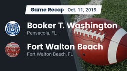 Recap: Booker T. Washington  vs. Fort Walton Beach  2019