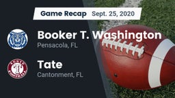 Recap: Booker T. Washington  vs. Tate  2020