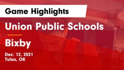 Union Public Schools vs Bixby  Game Highlights - Dec. 12, 2021