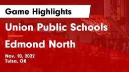 Union Public Schools vs Edmond North Game Highlights - Nov. 10, 2022