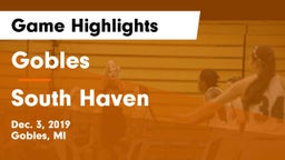 Gobles  vs South Haven  Game Highlights - Dec. 3, 2019