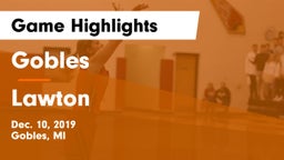 Gobles  vs Lawton  Game Highlights - Dec. 10, 2019