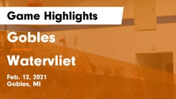 Gobles  vs Watervliet  Game Highlights - Feb. 12, 2021