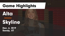 Alta  vs Skyline  Game Highlights - Dec. 6, 2019