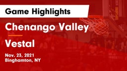 Chenango Valley  vs Vestal  Game Highlights - Nov. 23, 2021