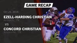 Recap: Ezell-Harding Christian  vs. Concord Christian  2016