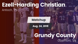 Matchup: Ezell-Harding vs. Grundy County  2018