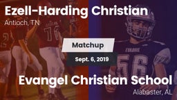 Matchup: Ezell-Harding vs. Evangel Christian School 2019