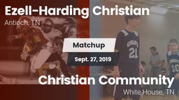 Matchup: Ezell-Harding vs. Christian Community  2019
