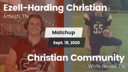Matchup: Ezell-Harding vs. Christian Community  2020