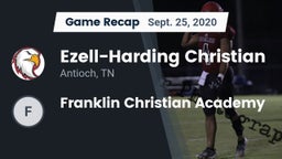 Recap: Ezell-Harding Christian  vs. Franklin Christian Academy 2020