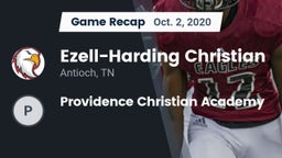 Recap: Ezell-Harding Christian  vs. Providence Christian Academy 2020