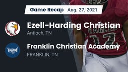 Recap: Ezell-Harding Christian  vs. Franklin Christian Academy 2021
