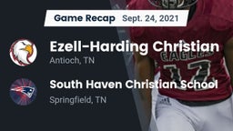 Recap: Ezell-Harding Christian  vs. South Haven Christian School 2021