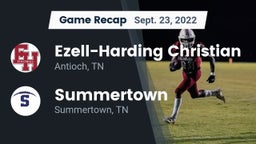 Recap: Ezell-Harding Christian  vs. Summertown  2022