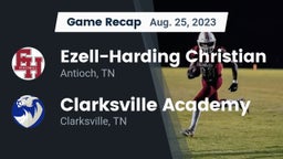 Recap: Ezell-Harding Christian  vs. Clarksville Academy 2023