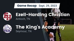 Recap: Ezell-Harding Christian  vs. The King's Academy 2023