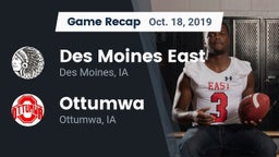 Recap: Des Moines East  vs. Ottumwa  2019
