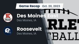 Recap: Des Moines East  vs. Roosevelt  2023