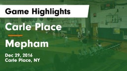 Carle Place  vs Mepham  Game Highlights - Dec 29, 2016