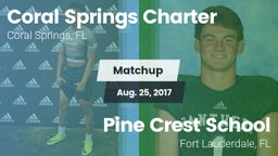 Matchup: Coral Springs vs. Pine Crest School 2017