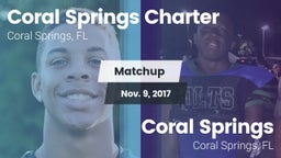 Matchup: Coral Springs vs. Coral Springs  2017