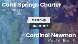 Matchup: Coral Springs vs. Cardinal Newman   2017