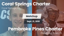 Matchup: Coral Springs vs. Pembroke Pines Charter  2018