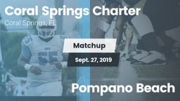 Matchup: Coral Springs vs. Pompano Beach 2019