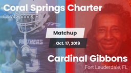 Matchup: Coral Springs vs. Cardinal Gibbons  2019