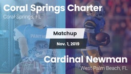 Matchup: Coral Springs vs. Cardinal Newman   2019