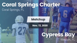 Matchup: Coral Springs vs. Cypress Bay  2020