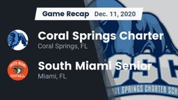 Recap: Coral Springs Charter  vs. South Miami Senior  2020