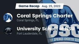 Recap: Coral Springs Charter  vs. University School of NSU 2022
