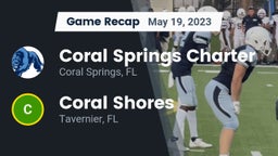 Recap: Coral Springs Charter  vs. Coral Shores  2023