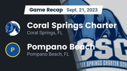 Recap: Coral Springs Charter  vs. Pompano Beach  2023