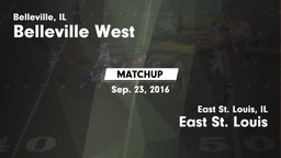 Matchup: Belleville West vs. East St. Louis  2016