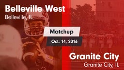 Matchup: Belleville West vs. Granite City  2016