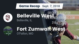 Recap: Belleville West  vs. Fort Zumwalt West  2018