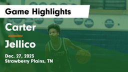 Carter  vs Jellico  Game Highlights - Dec. 27, 2023