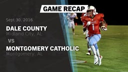 Recap: Dale County  vs. Montgomery Catholic  2016