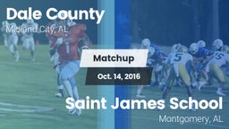Matchup: Dale County High vs. Saint James School 2016