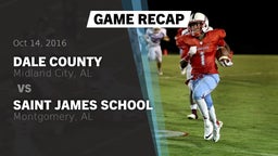 Recap: Dale County  vs. Saint James School 2016