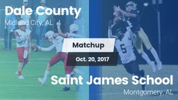 Matchup: Dale County High vs. Saint James School 2017