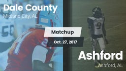 Matchup: Dale County High vs. Ashford  2017